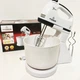 Миксер Crownberg CB-7320 ручной с подставкой и емкостью 2л 300 Вт на 7 скоростей, кухонный тестомес - изображение 5