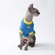Патриотичная кофта для кота или кошки с рукавом Style Pets UK Blue S - изображение 6