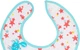 Нагрудник бавовняний Baboo Me to You 3+ місяці Білий (11-100) (5057778111006) - зображення 3