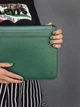 Чохол папка WIWU Skin Pro II PU Leather Sleeve захисний чохол з еко-шкіри для MacBook Pro та Air 13.3" зелений - зображення 2