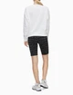 Свитшот женский CALVIN KLEIN Performance Brush Crewneck Sweatshirt (размер: s) белый - изображение 3