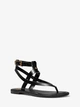 Сандалии женские Michael Kors Pearson Leather Sandal (размер: 36,5) 23,5 см черные - изображение 4