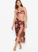 Купальник Victoria's Secret Dominical Strappy (верх S/низ М) + парео - зображення 6