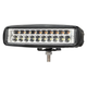 Додаткова світлодіодна LED-фара D21-54W, 18 smd, жовтий, білий, 10-30 B - зображення 3