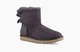 Чоботи жіночі уггі UGG MINI BAILEY BOW II BOOT (розмір:39, US 8) 25 см сірі - зображення 1