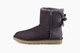 Чоботи жіночі уггі UGG MINI BAILEY BOW II BOOT (розмір:39, US 8) 25 см сірі - зображення 4