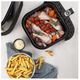 Фритюрница DMS HF-7S​​​​​​​ XXXL Air Fryer 7 литров 1800 Вт таймер 1-60 мин температура регулируется 50-200 ° C - изображение 4