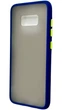 Чехол Matte Color на Samsung Galaxy S8 синий - изображение 2