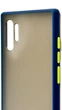Чехол Matte Color на Samsung Galaxy Note 10 Plus синий - изображение 3