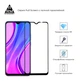 Защитное стекло для Xiaomi Redmi 9, Full Glue, 2.5D, на весь экран, глянцевое, закаленное 9H, полная проклейка по всей поверхности, с черной рамкой, противоударное, ArmorStandart (ARM56264-GFG-BK) - изображение 2
