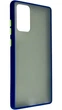 Чехол Matte Color на Samsung Galaxy Note 20 синий - изображение 2