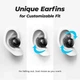 Навушники Tribit FlyBuds 3 TWS Black - изображение 6