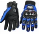 Перчатки Pro Biker с защитой для мотоцикла, синее, р.XL - изображение 1