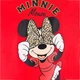 Детское худи для девочки Disney Minnie HW1055 98 см Красный (3609086800114) - изображение 3