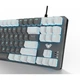 Клавиатура Aula F3287 Keycap KRGD Blue USB UA White/Grey (6948391240688) - изображение 2