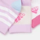 Набор детских хлопковых носков 3 пары для девочки Adidas Lk Socks 3Pp IJ8268 2XL Bliss Lilac (4066763877057) - изображение 3