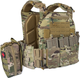 Плитоноска G-Force M7M Base Military Plate Carrier Multicam - Мультикам с Подсумками - изображение 1