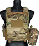 Плитоноска G-Force M7M Base Military Plate Carrier Multicam - Мультикам с Подсумками - изображение 6