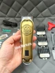 Професійна акумуляторна машинка для стрижки волосся VGR V-658 з функцією тримера і 4 насадками - зображення 1