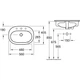 Умивальник VILLEROY & BOCH O.NOVO 41615601, білий - зображення 2