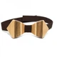Галстук Бабочка деревянный Gofin wood 11,5х4,5 см (acs0002718) - изображение 4