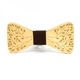 Галстук Бабочка деревянный Gofin wood 10х4,5 см (acs0002969) - изображение 1