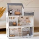 Кукольный домик NestWood Люкс Лайт Еко дом для кукол Барби, мебль 7 ед (kdb005ecoL) - изображение 2