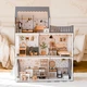 Кукольный домик NestWood Люкс Лайт Еко дом для кукол Барби, мебль 7 ед (kdb005ecoL) - изображение 5