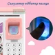 Детская электронная робот копилка для денег сейф NAZIM с отпечатком пальца, кодовым замком и ультрафиолетом - изображение 6