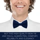 Бабочка Bow Tie House большая синий джинс - креп 10475L - изображение 5