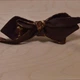 Галстук Bow Tie House Basic бабочка уголком с кофейными зернами двухсторонняя 05108 - изображение 2