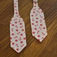 Галстук Bow Tie House Basic бабочка уголком с красными якорями 06140 - изображение 2