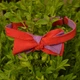 Галстук-бабочка Bow Tie House Basic льняная двухсторонняя (красный;фиолетовый) 05943 - изображение 9