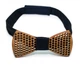 Галстук Бабочка деревянный Gofin wood 10х4,5 см (acs0002924) - изображение 4