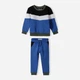 Детский теплый спортивный костюм (свитшот + штаны) для мальчика Minoti 15Fleece 30 39539KID 80-86 см Синий (5063025175288) - изображение 1