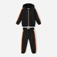 Детский теплый спортивный костюм (толстовка + штаны) для девочки Minoti 16Fleece 53 39739JNR 110-116 см Черный (5063025197860) - изображение 1