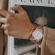 Наручные часы Daniel Wellington DW00100211 Белый/Розовое золото Нержавеющая сталь - изображение 2