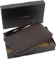 Елітний чоловічий клатч із натуральної шкіри Marco Coverna 086-5901 Brown - зображення 7