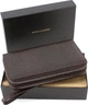 Коричневый мужской клатч с кожи под рептилию Marco Coverna 086-5902C Brown - изображение 10