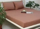 Простирадло на резинці + наволочки 160х200х20 Mahogany Rose - зображення 1