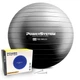 М'яч для фітнесу та гімнастики Power System PS-4011 55cm Black - изображение 1
