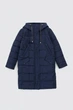 Длинная зимняя куртка женская Finn Flare FWB11068-101 down fill синяя S - изображение 8