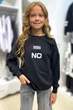 Свитшот MiniModa 146 см Черный (2125000820880) - изображение 1