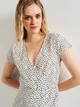 Комбінезон жіночий Stradivarius 6369/820/004 M Білий з чорним (SZ06369820004037) - зображення 4