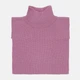 Детская вязаная манишка для девочки Lenne Fisk 22595/126 pink (4741593165184) - изображение 1