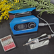 Фрезер з дисплеєм для манікюру та педикюру Nail Drill ZS-717 PRO Синій - зображення 3
