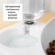 Миска для корму Hvostiki Single одинарна з вбудованою поїлкою, миска з автонаповненням води для котів та собак, 250 мл, білий (68714965) - зображення 5