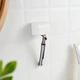 Пластиковый держатель для бритвы на стену KM-Japan Razor Holder 833 (Белый) - изображение 1