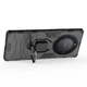 Чехол с подставкой Deexe Hybrid Case для Honor Magic 5 Lite - Black - изображение 3