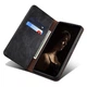 Чехол-книжка с кармашками UniCase Leather Wallet для Honor Magic 5 Lite - Black - изображение 4